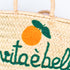 La Vita È Bella Oranges Basket | Handwoven Summer Tote of Joy 🍊
